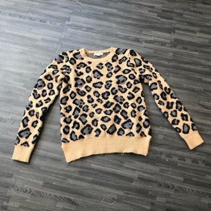 89th & Madison Leopard Sweater